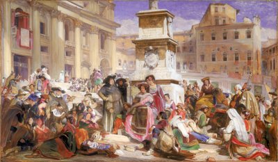 Easter Day at Rome by John Frederick Lewis